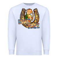 White cowgirl horseshoe Premium Sweatshirt - RacoonDesign