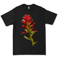 Black Indian Paintbrush Premium Tee - LillyAllenDesigns