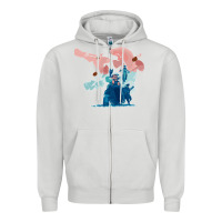 Dove Grey risk of rain 2 Zipper Hoodie - lanVoArt