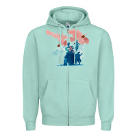 Seafoam risk of rain 2 Zipper Hoodie - lanVoArt