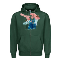 Sports Green risk of rain 2 Zipper Hoodie - lanVoArt
