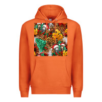 Carrot christmas donkeys Premium Hoodie - FaDigitalArtStudio