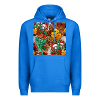 True Royal christmas donkeys Premium Hoodie - FaDigitalArtStudio