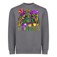 Storm Mardi Gras Rainbow Heavyweight Sweatshirt - BundleAndBundleShop