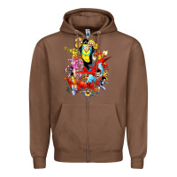 Chestnut invincible and friend hero art Zipper Hoodie - lanVoArt