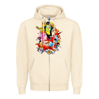 Invincible And Friend Hero Art Zipper Hoodie | Teevron