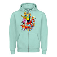 Seafoam invincible and friend hero art Zipper Hoodie - lanVoArt