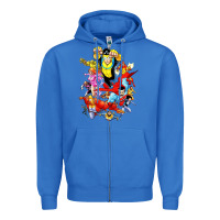 True Royal invincible and friend hero art Zipper Hoodie - lanVoArt