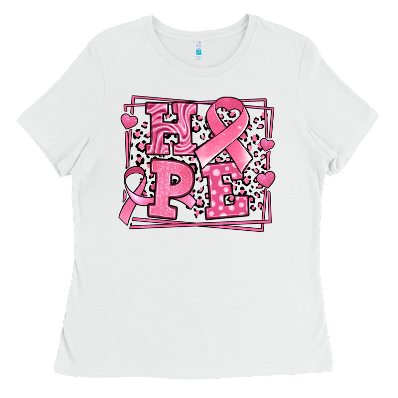 Western Hope Breast Cancer Awareness Ribbon Ladies Tee by LillyAllenDesigns | Teevron