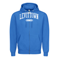 True Royal levittown new york ny vintage athletic sports design t shirt Zipper Hoodie - lanVoArt
