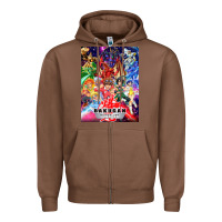 Chestnut bakugan Zipper Hoodie - lanVoArt