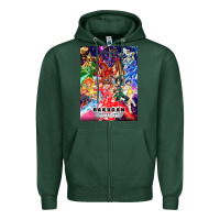 Sports Green bakugan Zipper Hoodie - lanVoArt