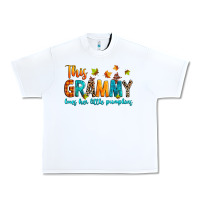 White customized this grammy loves her little pumpkins Urban Heavy Tee - texasbilliewilder