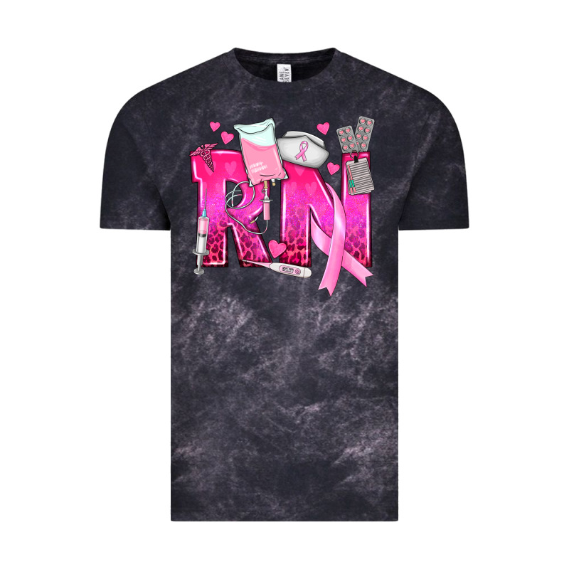 Breast Cancer Rn Registered Nurse Vintage Tee by texasbilliewilder | Teevron