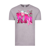 Vintage Zinc Breast Cancer RN Registered Nurse Vintage Tee - texasbilliewilder