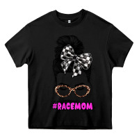 Black racemom Heavy Core Tee - JahusDesignShop