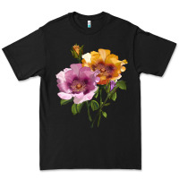 Black In Your Eyes Rose Premium Tee - LillyAllenDesigns