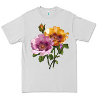 Dove Grey In Your Eyes Rose Premium Tee - LillyAllenDesigns