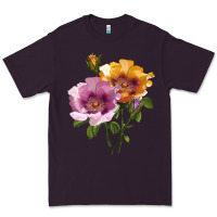 Plum In Your Eyes Rose Premium Tee - LillyAllenDesigns