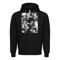 Black another mei misaki poster Zipper Hoodie - lanVoArt