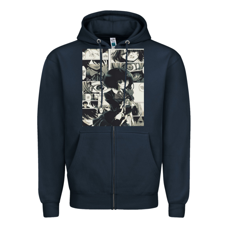 Another Mei Misaki Poster Zipper Hoodie by lanVoArt | Teevron
