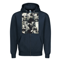 Navy another mei misaki poster Zipper Hoodie - lanVoArt