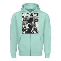 Seafoam another mei misaki poster Zipper Hoodie - lanVoArt