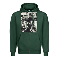 Sports Green another mei misaki poster Zipper Hoodie - lanVoArt