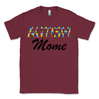 Burgundy Autism mom Classic Tee - Bettercallsaul