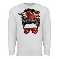 Dove Grey football mom Premium Sweatshirt - RacoonDesign