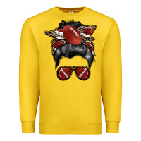 Lemon football mom Premium Sweatshirt - RacoonDesign