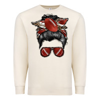 Sandshell football mom Premium Sweatshirt - RacoonDesign