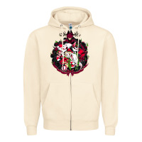 Sandshell hazbin hotel christmas Zipper Hoodie - lanVoArt
