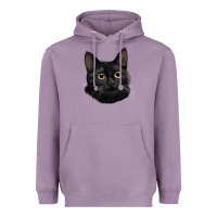 Bombay Cat Face Heavyweight Hoodie | Teevron