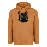 Meerkat Bombay Cat Face Heavyweight Hoodie - LillyAllenDesigns