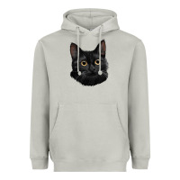 Moon Dust Bombay Cat Face Heavyweight Hoodie - LillyAllenDesigns