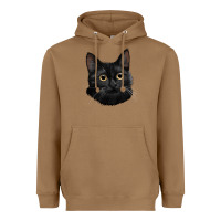 Toasted Coconut Bombay Cat Face Heavyweight Hoodie - LillyAllenDesigns