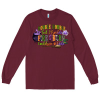 Burgundy double double toil and trouble fire and burn cauld Long Sleeve Tee - CowGirlArtShop