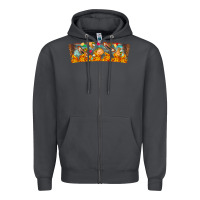 Smoke Nach Valentine Zipper Hoodie - CowhideDigitalArt
