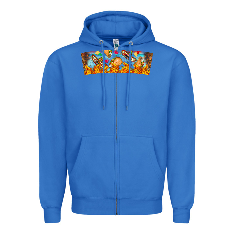 Nach Valentine Zipper Hoodie by CowhideDigitalArt | Teevron