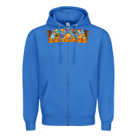 True Royal Nach Valentine Zipper Hoodie - CowhideDigitalArt