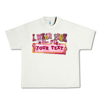 Pistachio i wear pink for my custom Urban Heavy Tee - texasbilliewilder