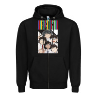 Black tally hall anime Zipper Hoodie - lanVoArt