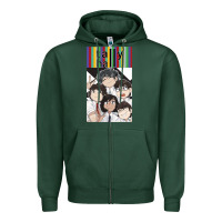 Sports Green tally hall anime Zipper Hoodie - lanVoArt