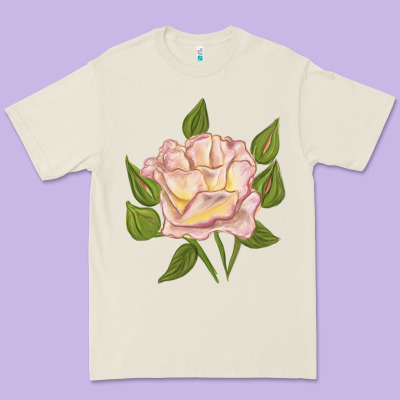 Life's Little Pleasures Rose Premium Tee Designed By Lillyallendesigns