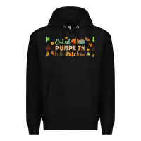 Black cutest pumpkin in the patch lebbey glass Premium Hoodie - BundleAndBundleShop