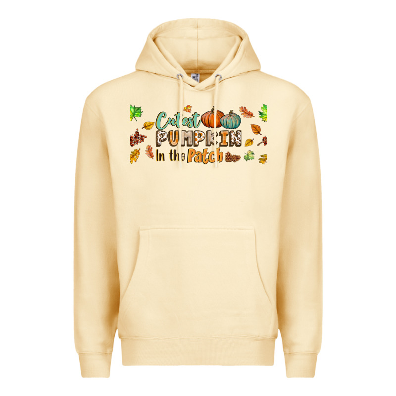Cutest Pumpkin In The Patch Lebbey Glass Premium Hoodie by BundleAndBundleShop | Teevron