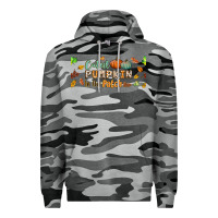 Slate Camo cutest pumpkin in the patch lebbey glass Premium Hoodie - BundleAndBundleShop