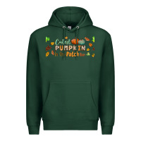 Sports Green cutest pumpkin in the patch lebbey glass Premium Hoodie - BundleAndBundleShop