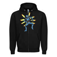 Black ultrakill  funny Zipper Hoodie - lanVoArt